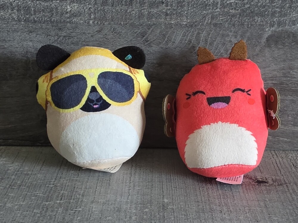 Mini Squishmallows McDonalds Happy Meal MIRREN & Prince Lot G34